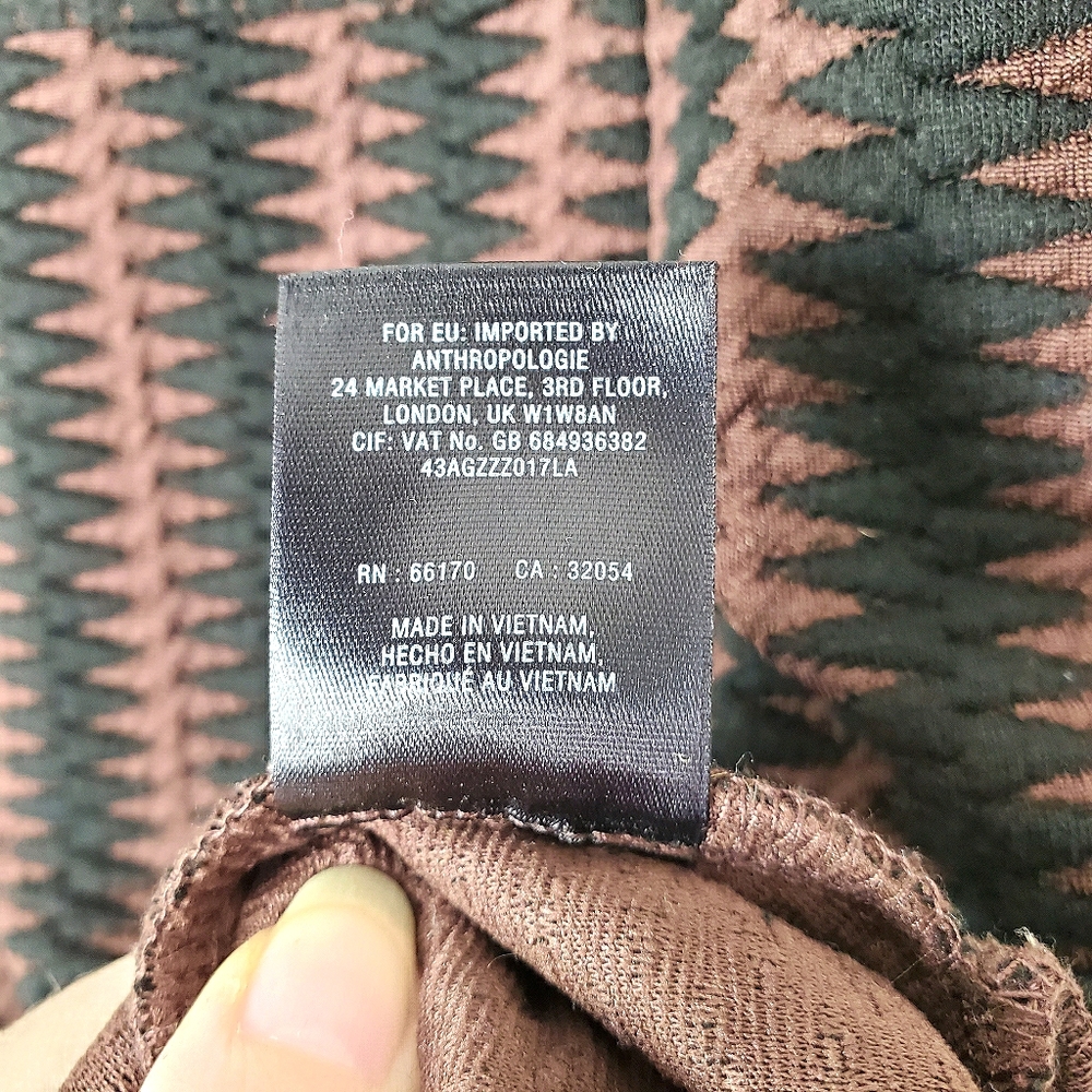 16) MAEVE x ANTHRO "Meridian" Contour Dress Sz. S - Picture 5 of 8